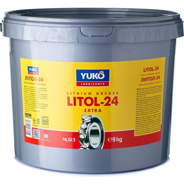 Смазка Литол-24 (9 кг) (YUKOIL)