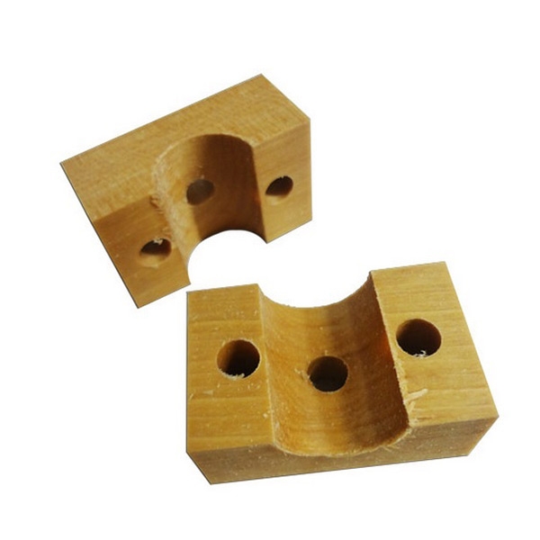 Подшипник деревянный вала привода шнека подачи (две половинки), JD9500/9600