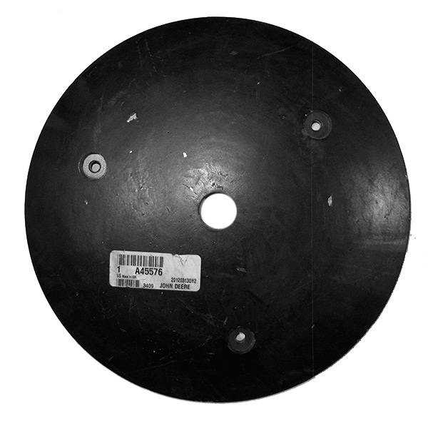 Полудиск колеса прикатывающего, металл. (GB0114), JD, Kinze
